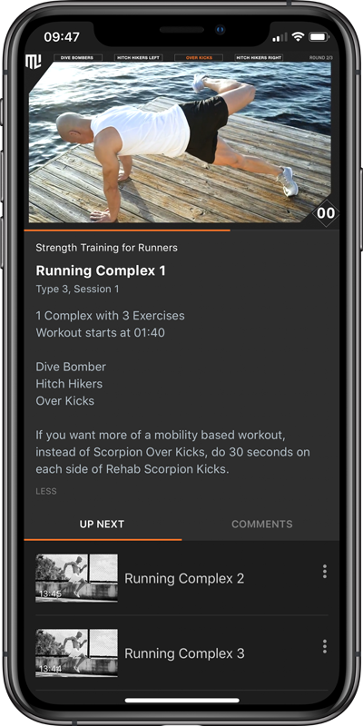 Over Kicks Video on iPhone App