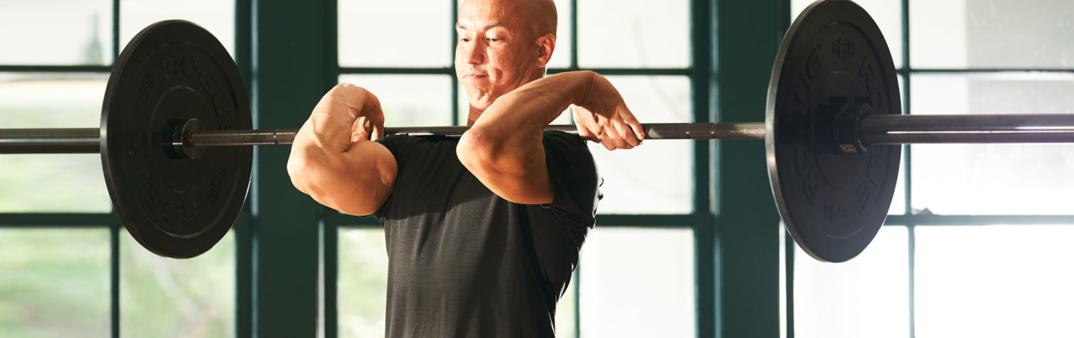 Bodyweight Overhead Barbell Press Tutorial | Mark Lauren